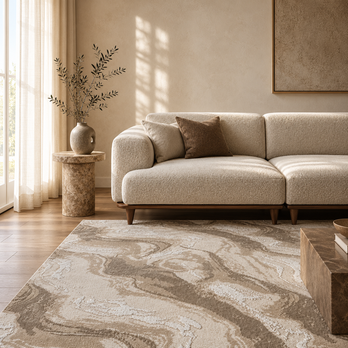 Valen modern carpet