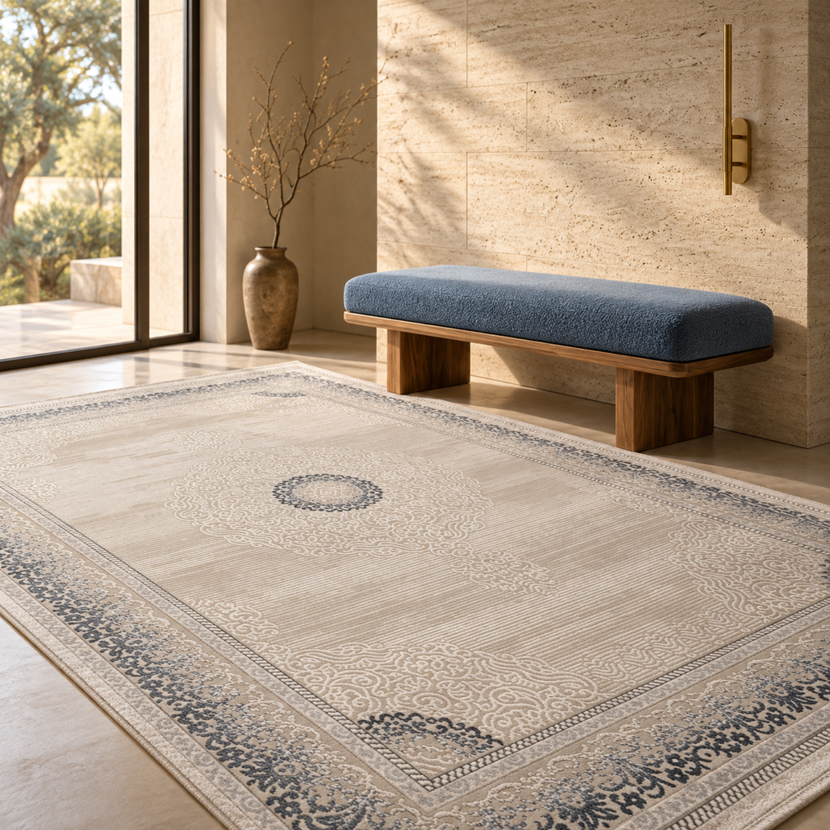 Aria Carpet - BLUE