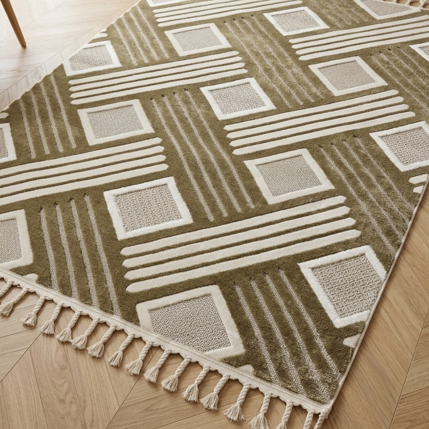 Boho Brown Carpet | Roza Carpet