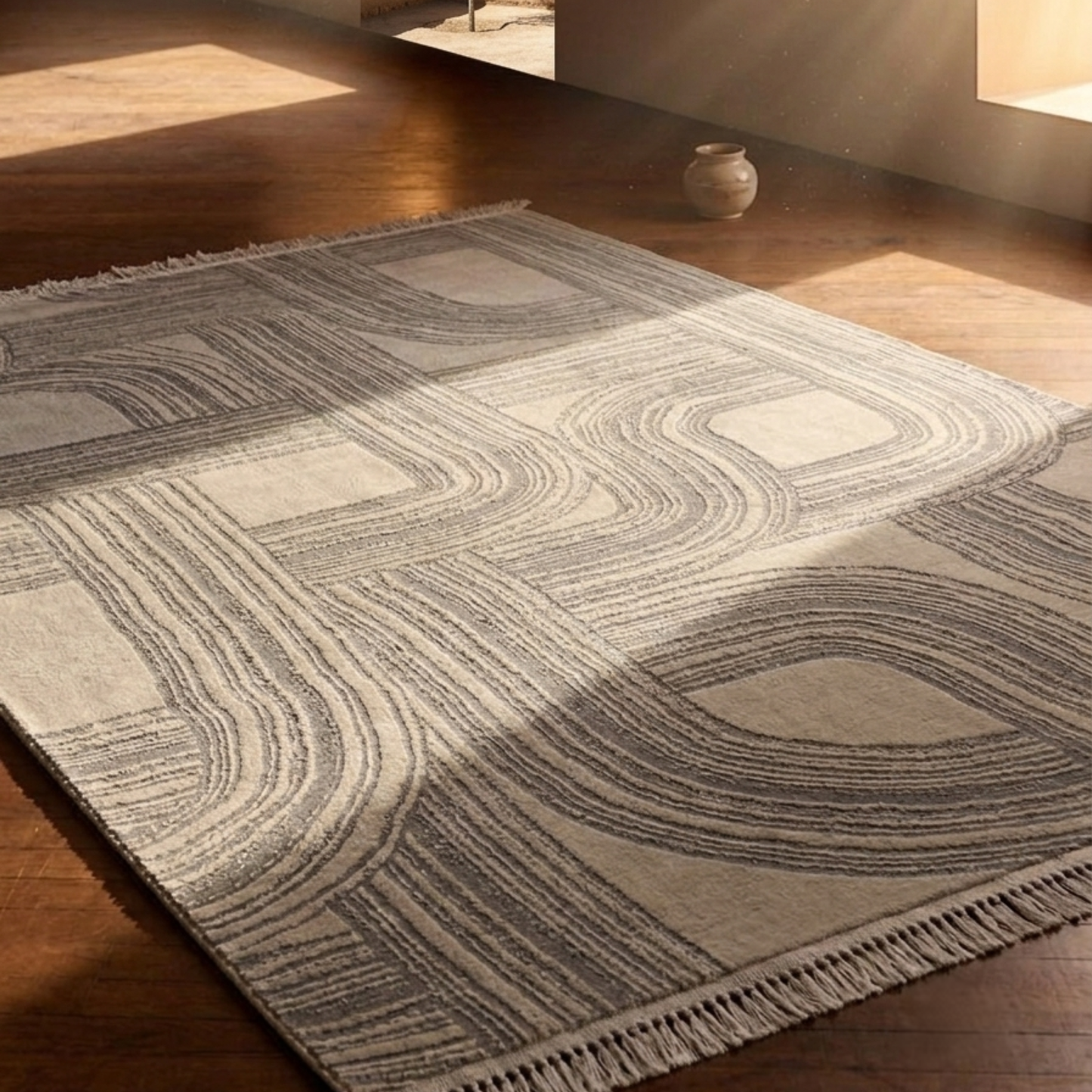 White Roza Carpet