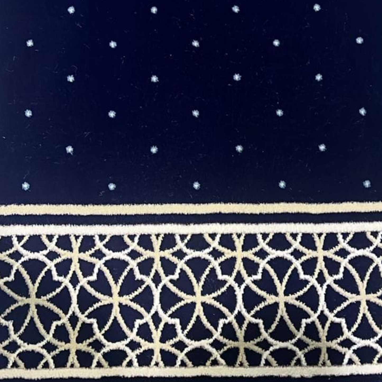 Roza Melat Mosque Carpet Blue