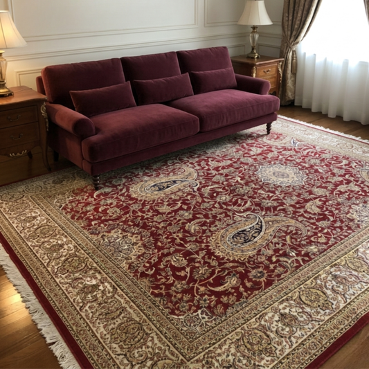 Abrashim Dark Red