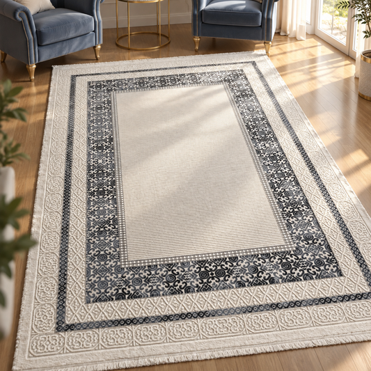 Aria Carpet - Classic Blue