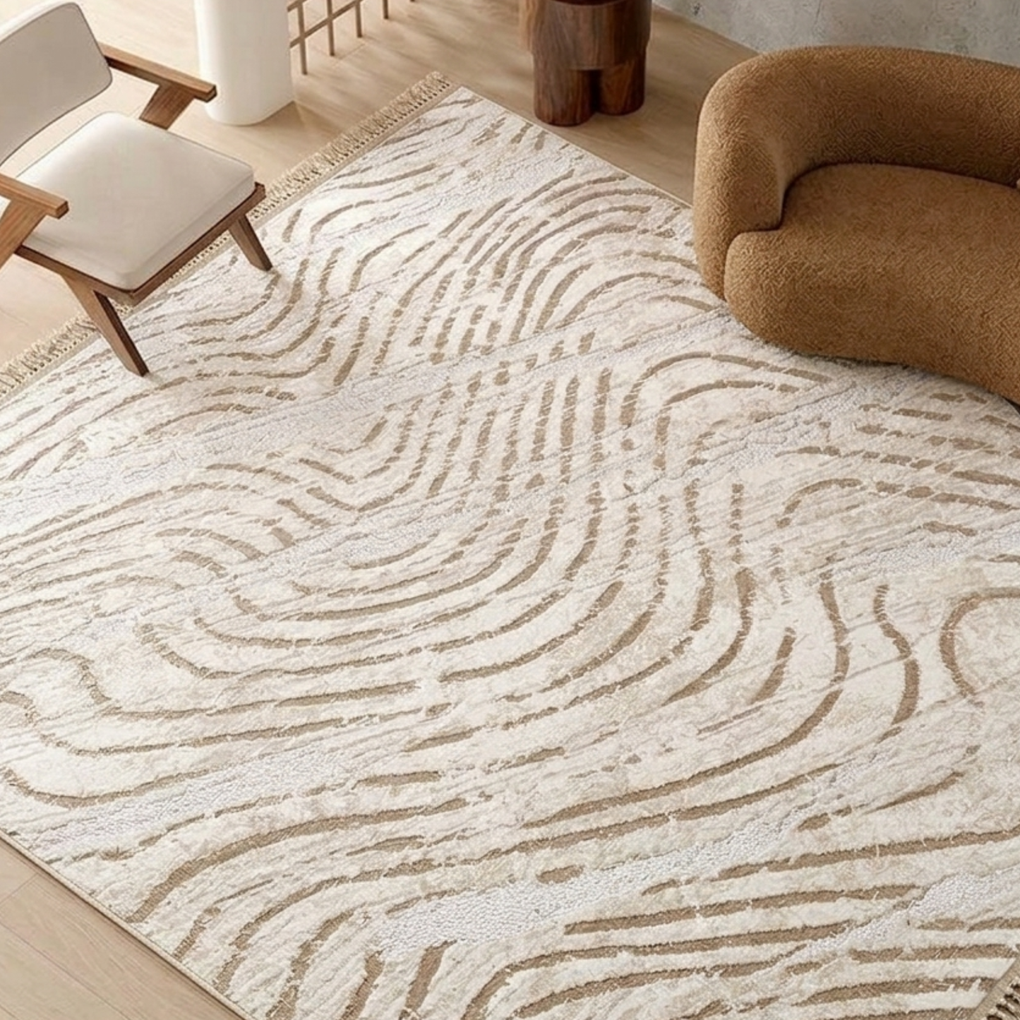 Wavey Modern Carpet