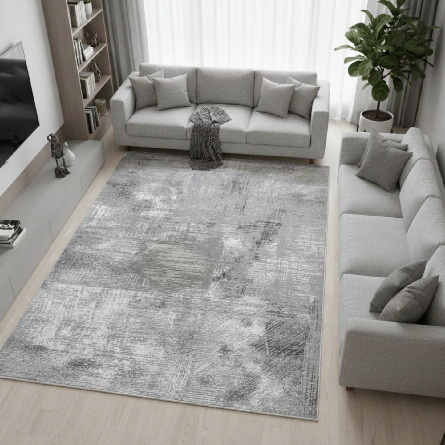 Barey Grey | Roza carpet