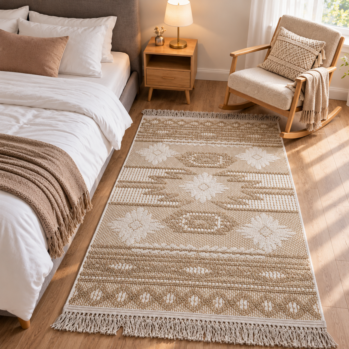 Solare - corridor carpet 80x150 - Dark Beige
