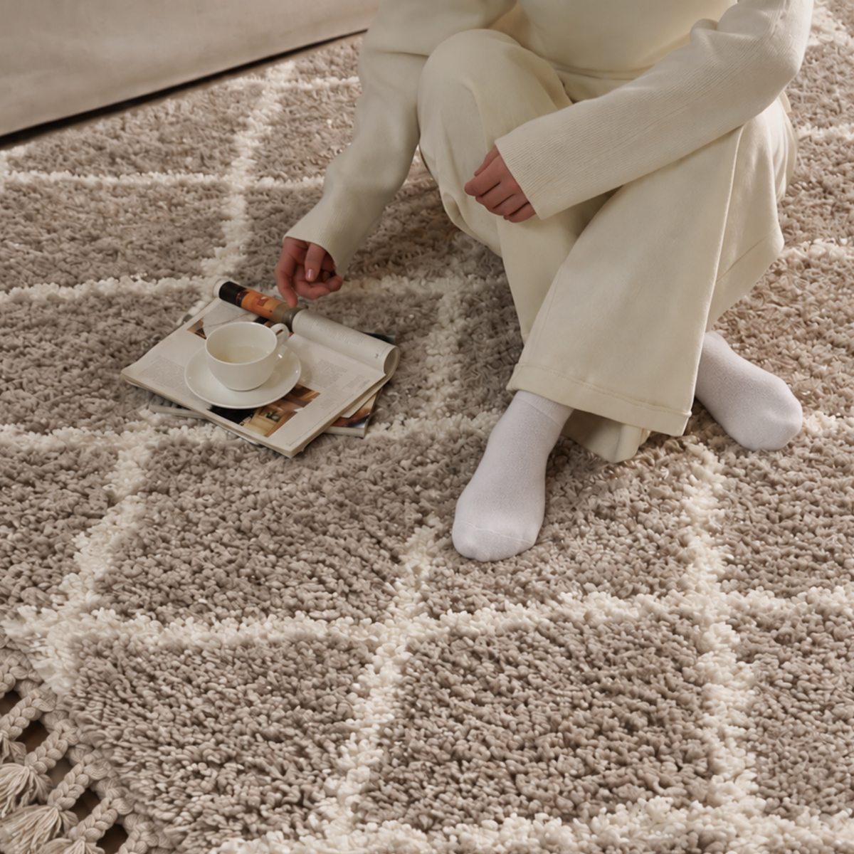 Shag carpet