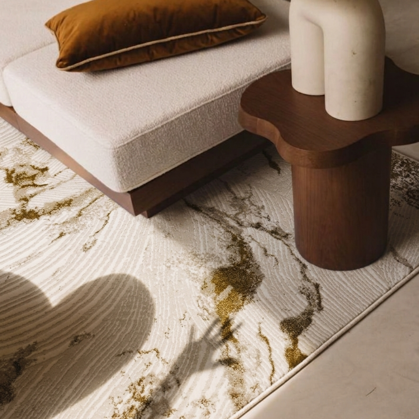 Marbel Roza carpet- modern