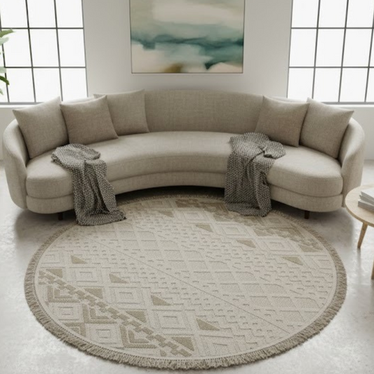 solare round carpet