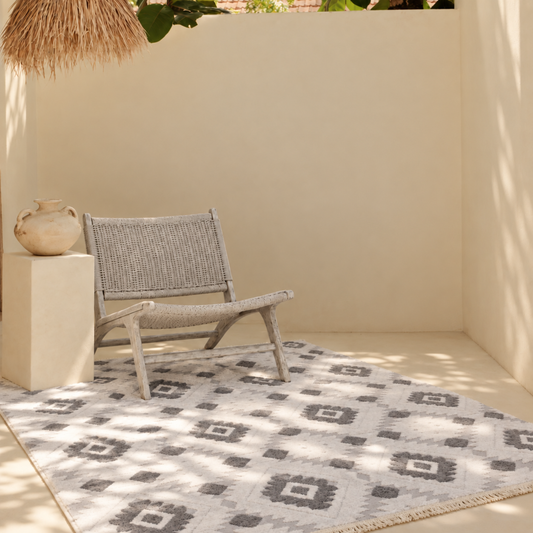 Carpet cover - Grey Color Jakar