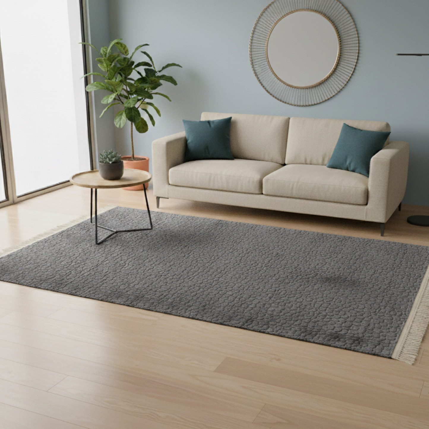 بديل سجاد رصاصي غامق