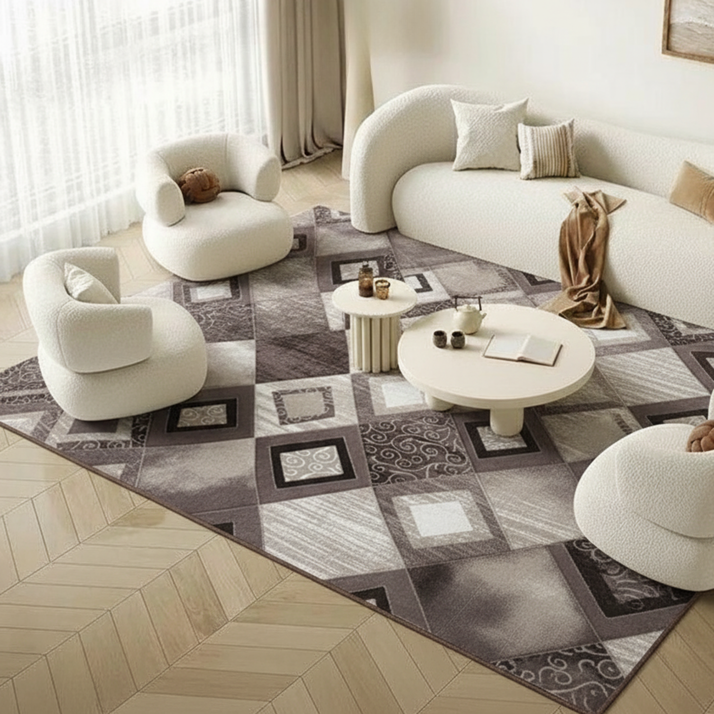 Style carpet - Brown