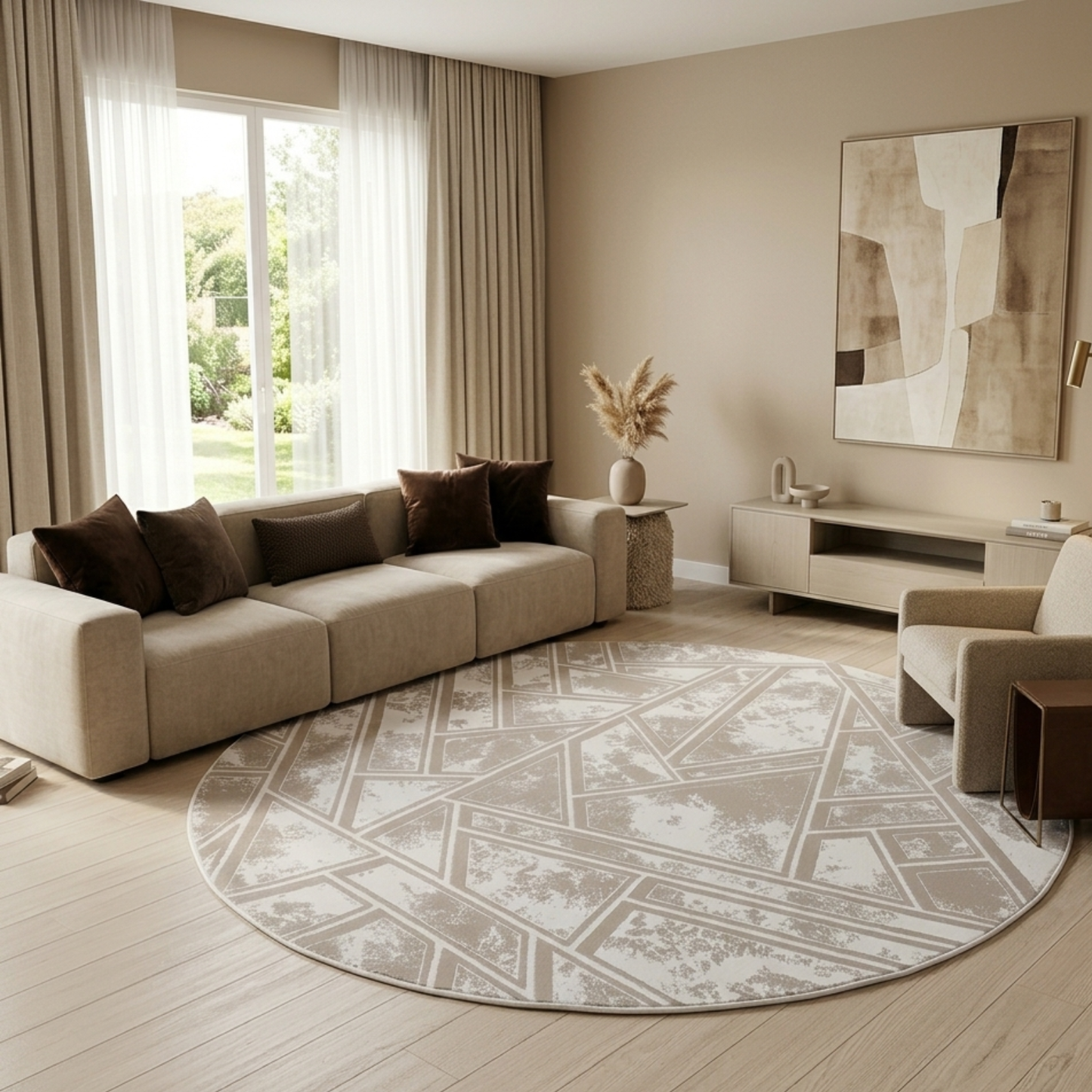 Como Roza - Round carpet