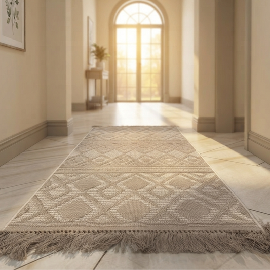Solare - Beige roll carpet