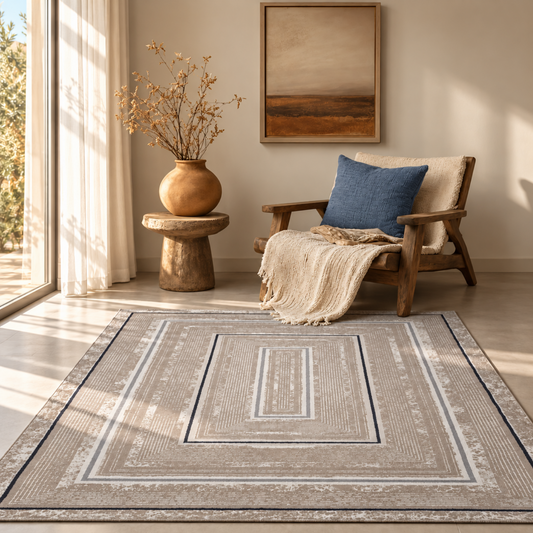 Island carpet - Navy Blue frame 2