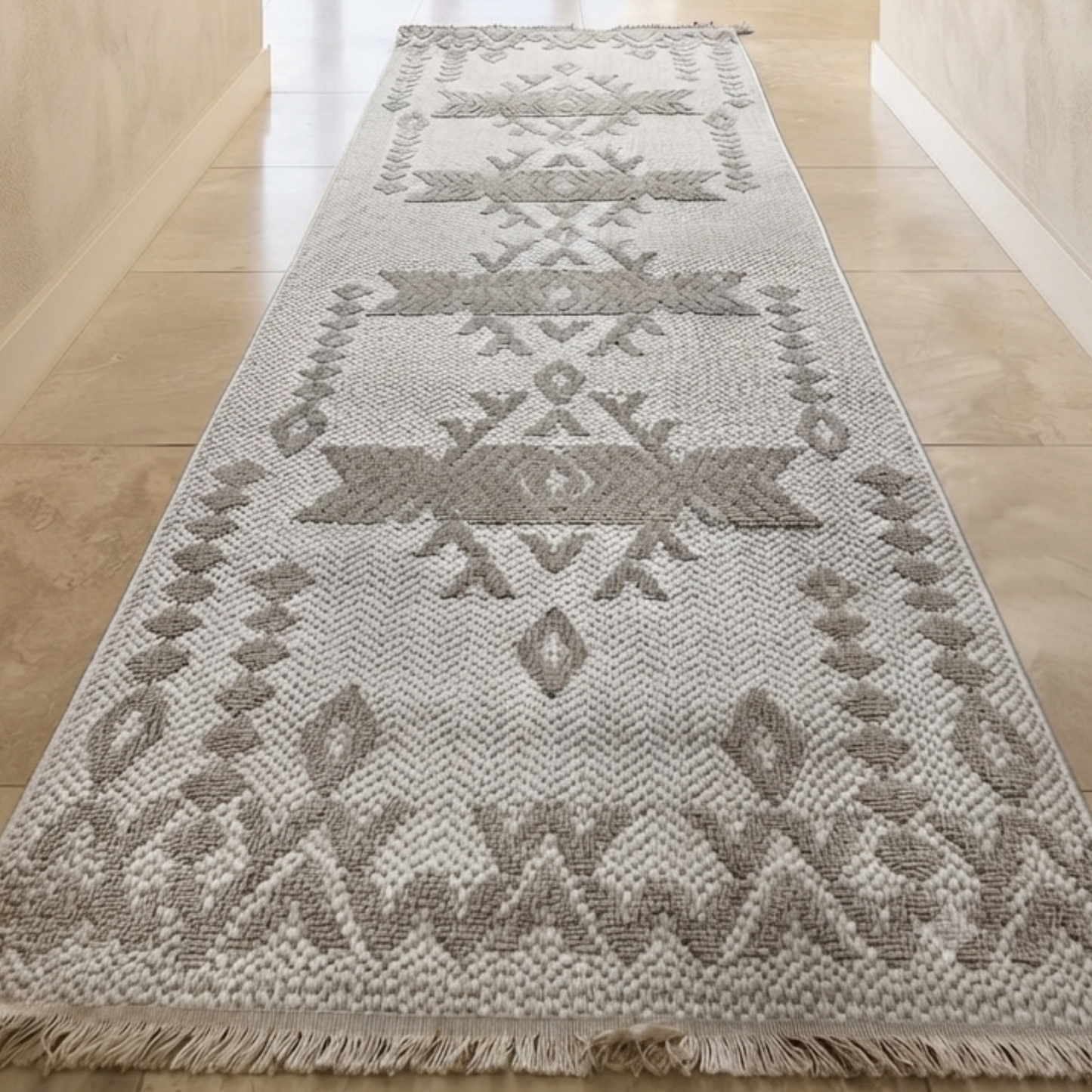 Hallway Solare carpet - Light Beige
