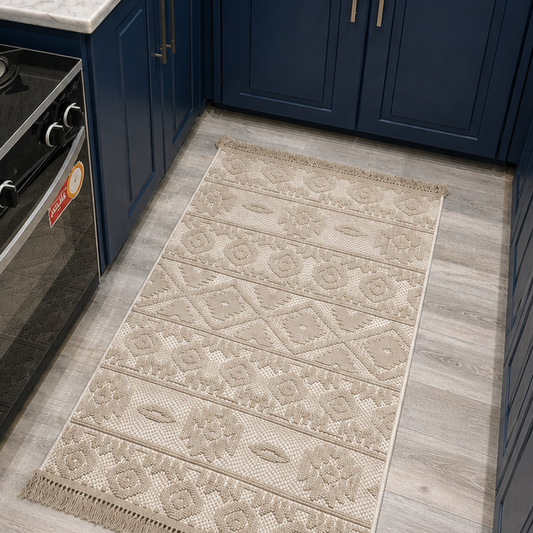 Solare kitchen carpet - Dark Beige