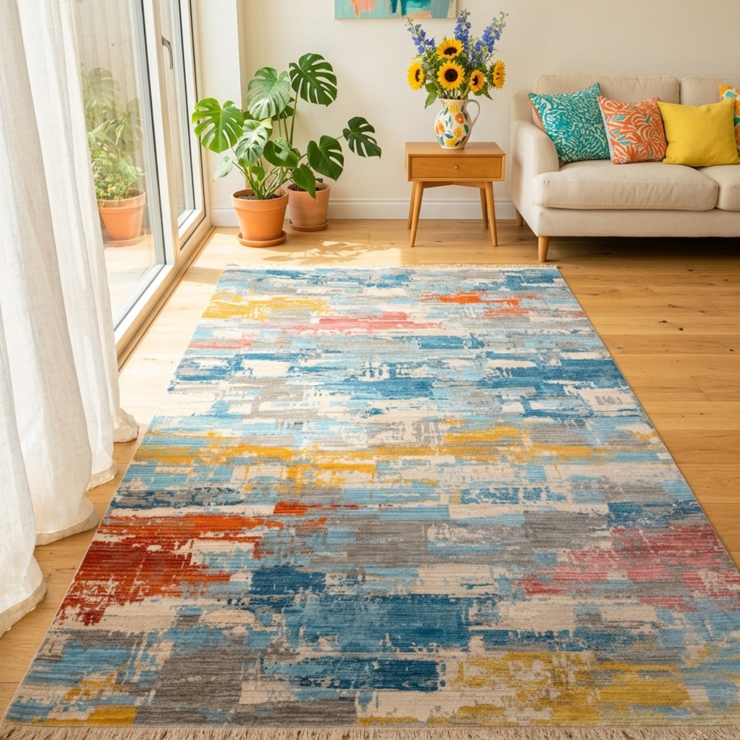 Perlant Multicolor - Modern Carpet