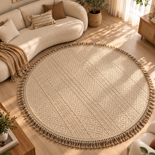 Solare round carpet