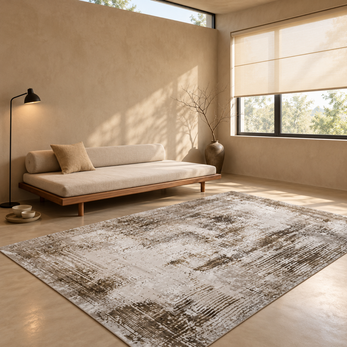 Island carpet - Brown