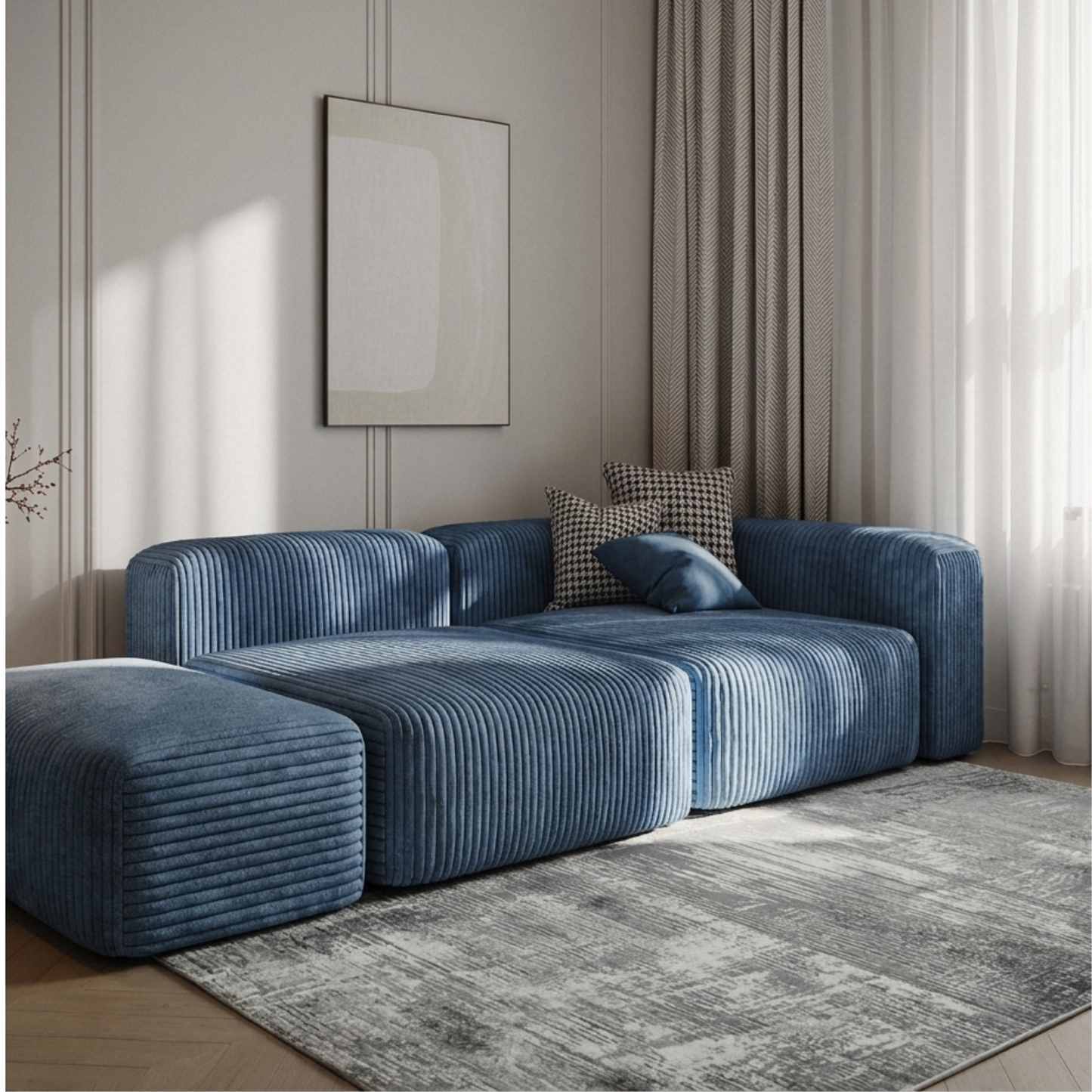 Barey Grey | Roza carpet