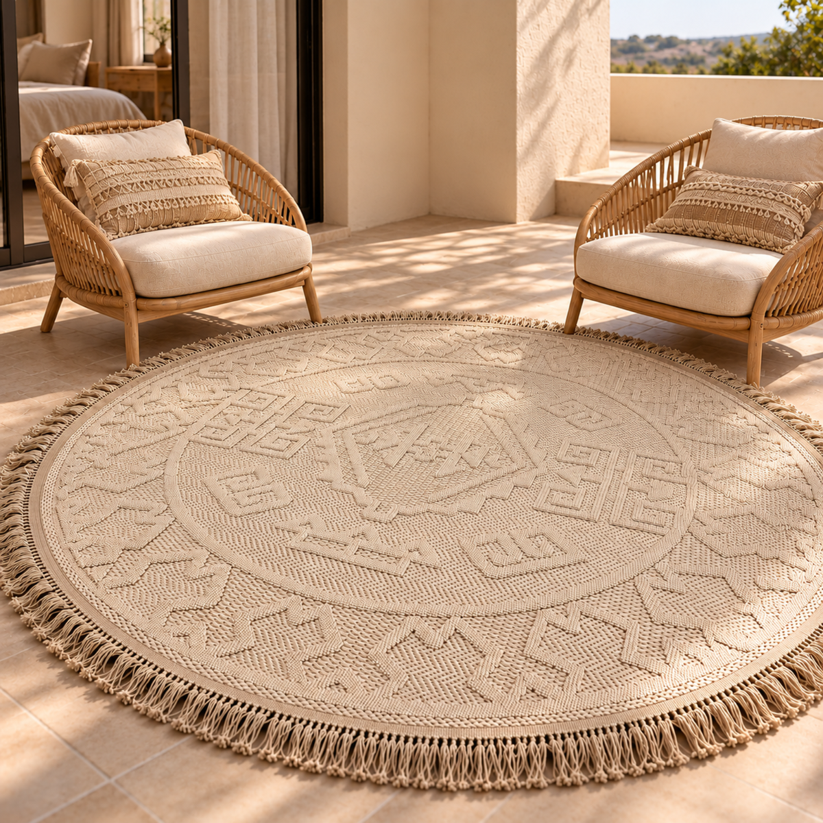 Solare round off-white