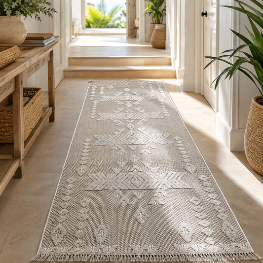Hallway Solare carpet - Beige x off white