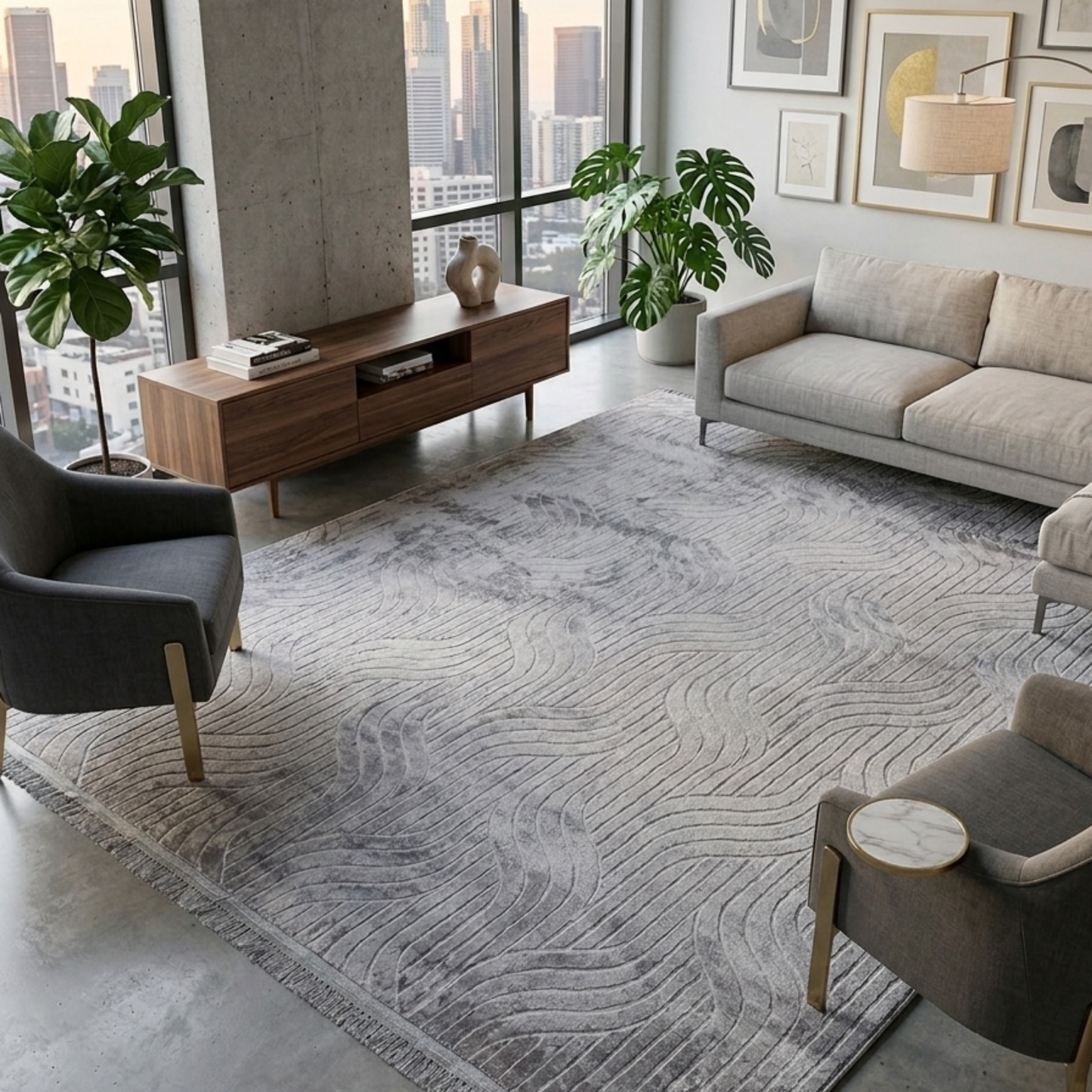 Jakar carpet cover Grey