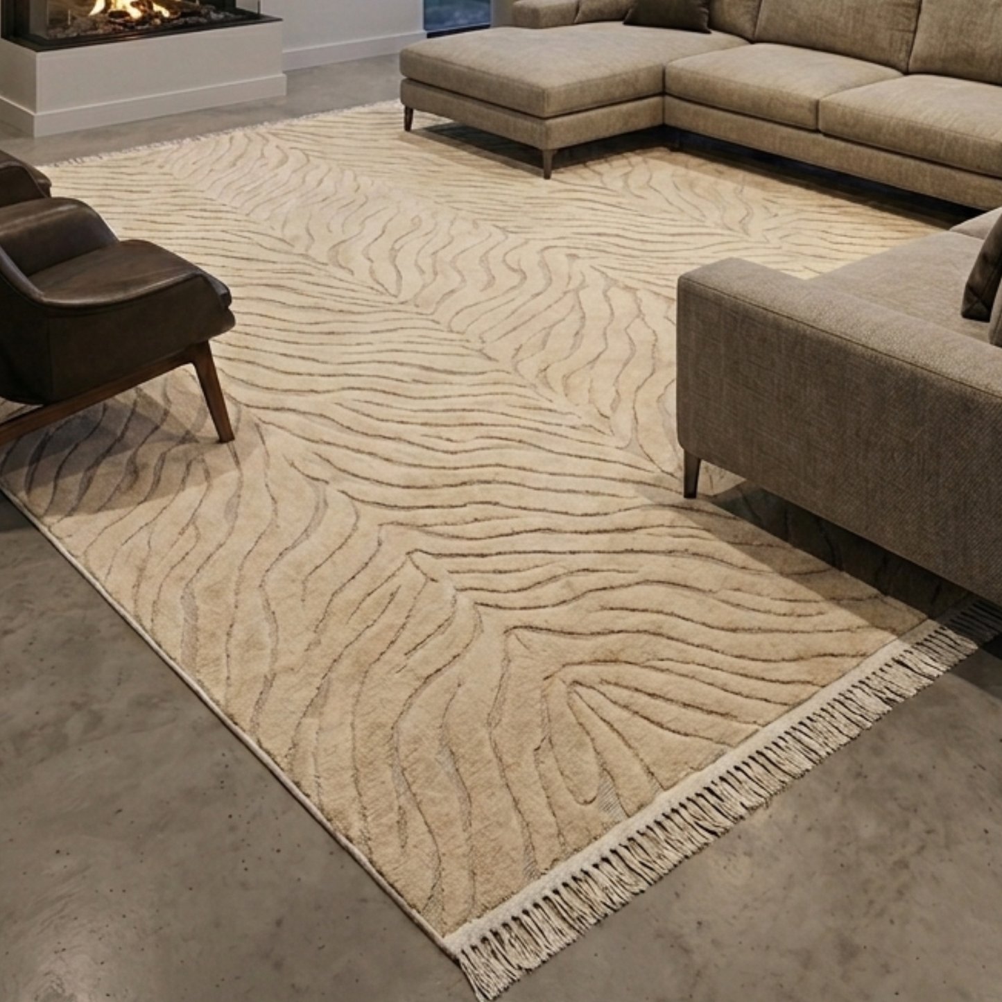 Jakar carpet cover Beige